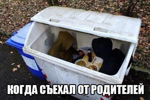 И стал бомжевать