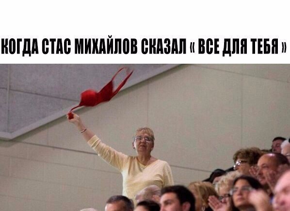 На концерте Стаса Михайлова