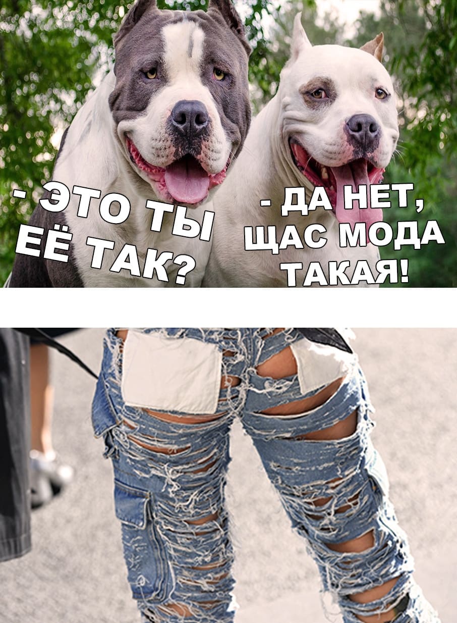 Модные джинсы