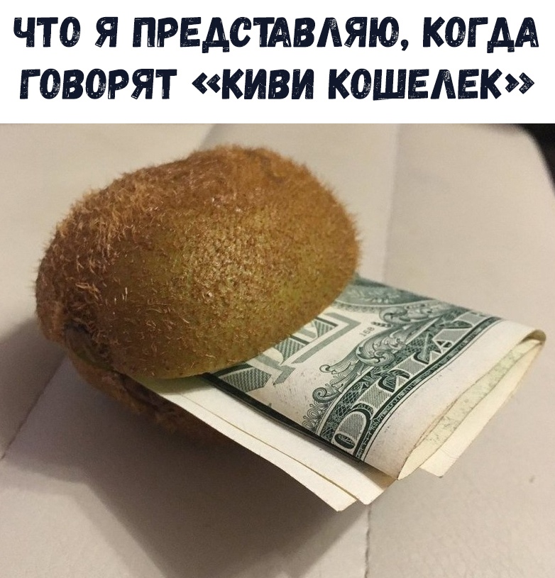 киви кошелёк