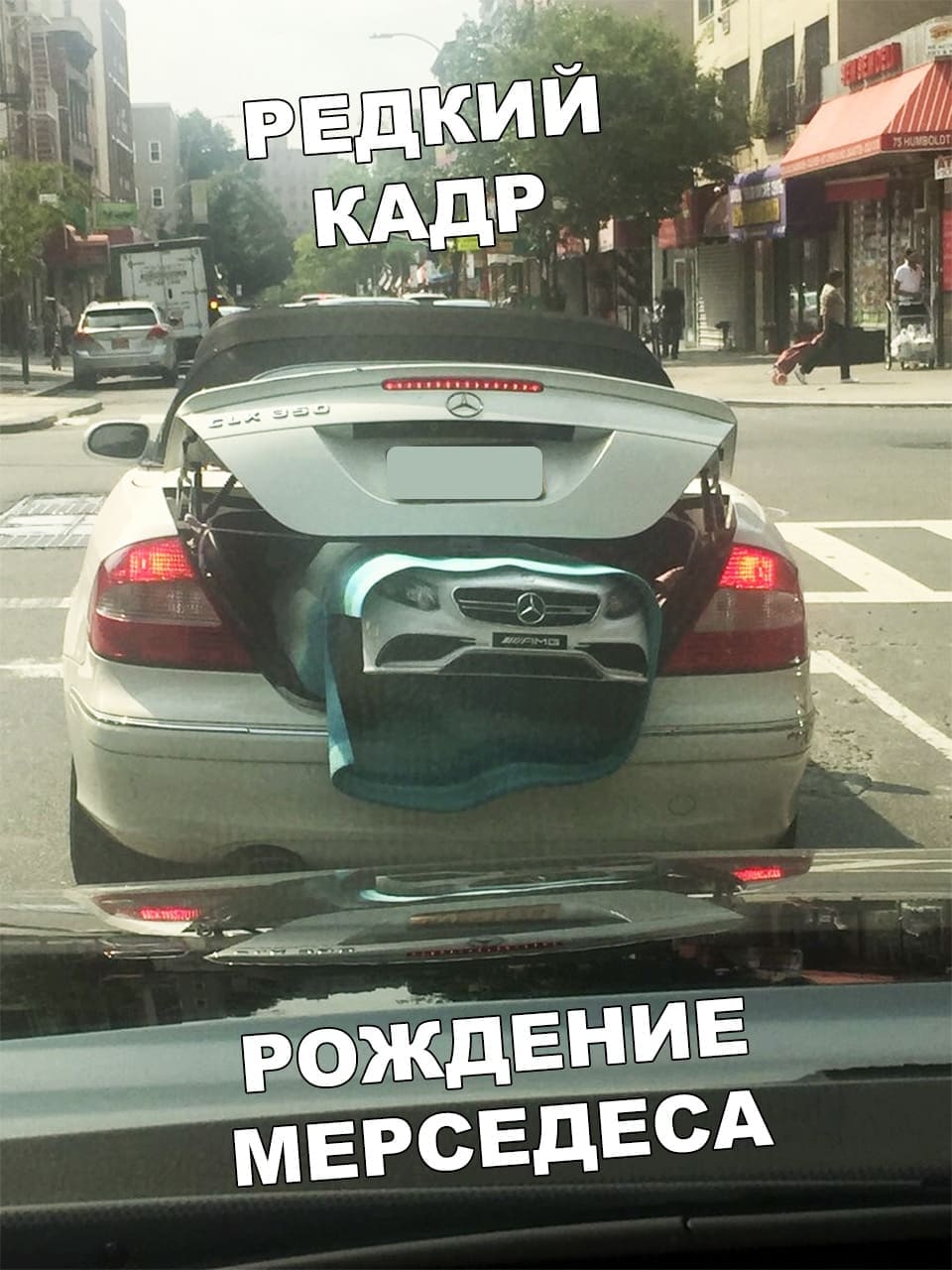 Роды у мерседеса