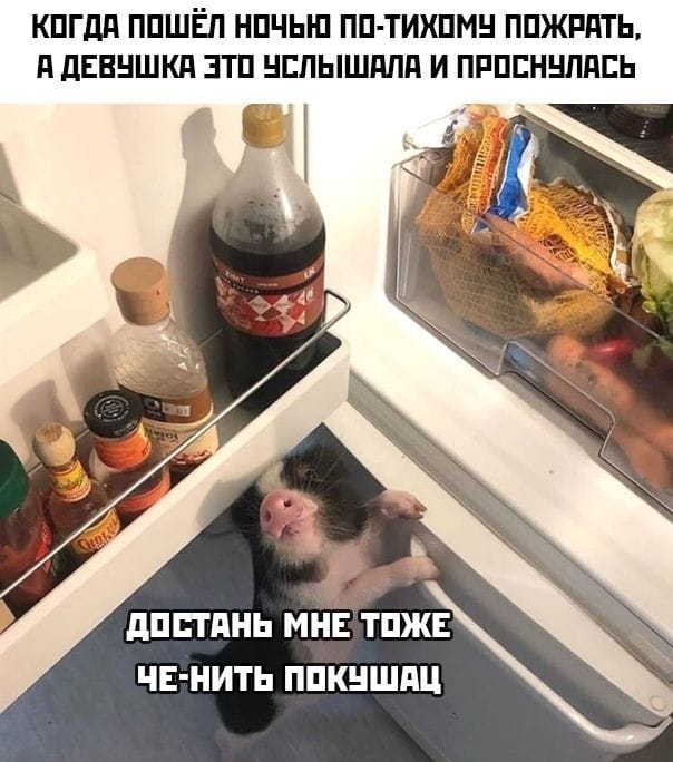И мне покушать